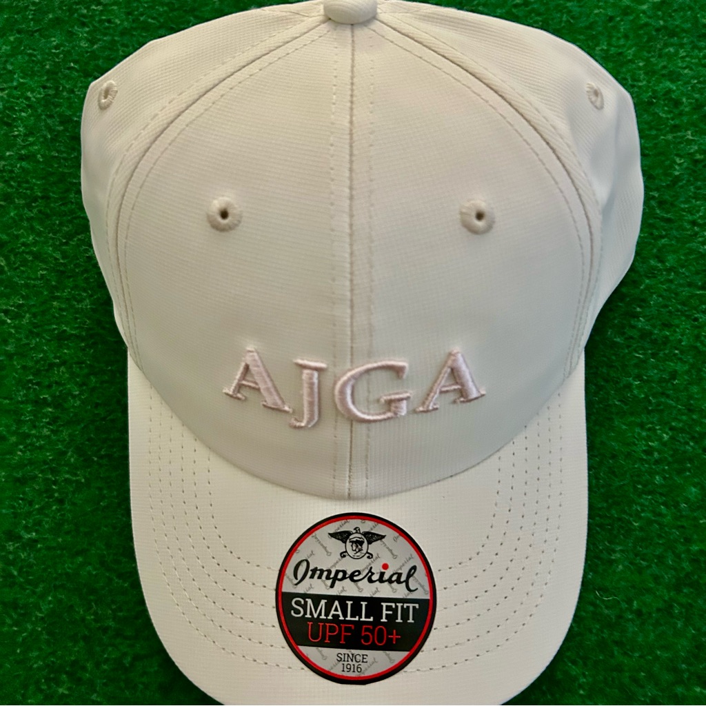 Nwt Ajga White Golf Cap